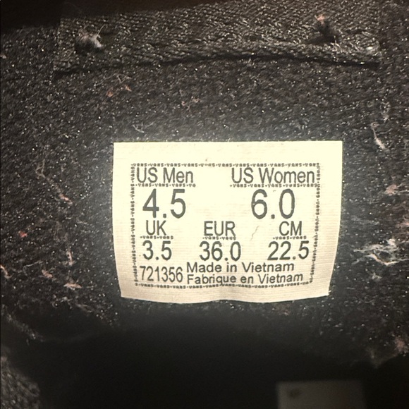 Vans Women's Black Platform Sneakers - Picture 3 of 8